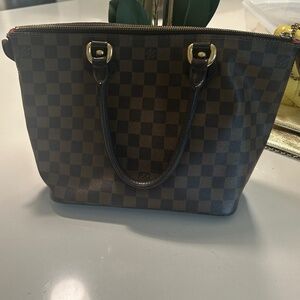 LOUIS VUITTON DAMIER EBENE SALEYA
